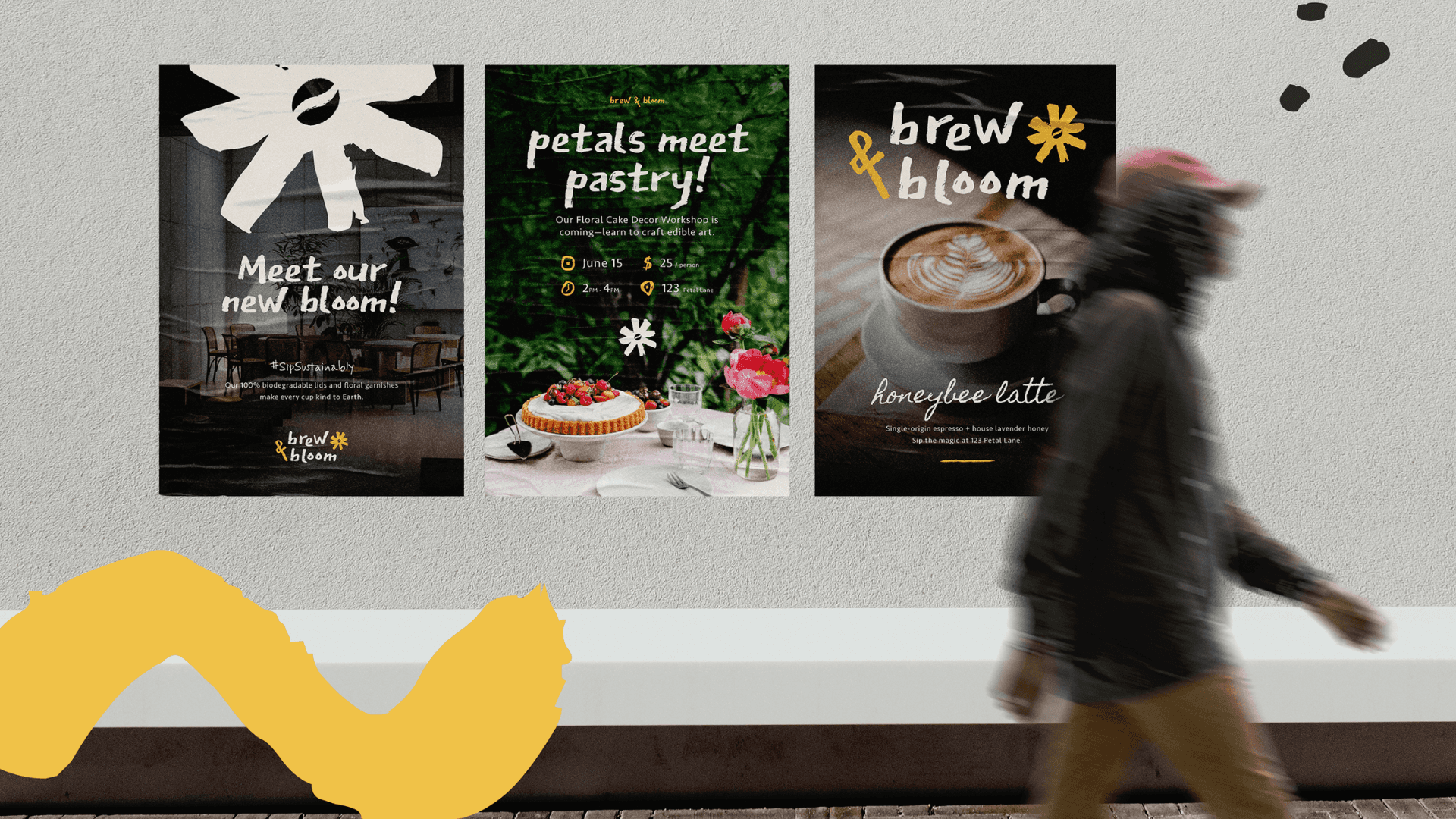 Brew & Bloom project visual