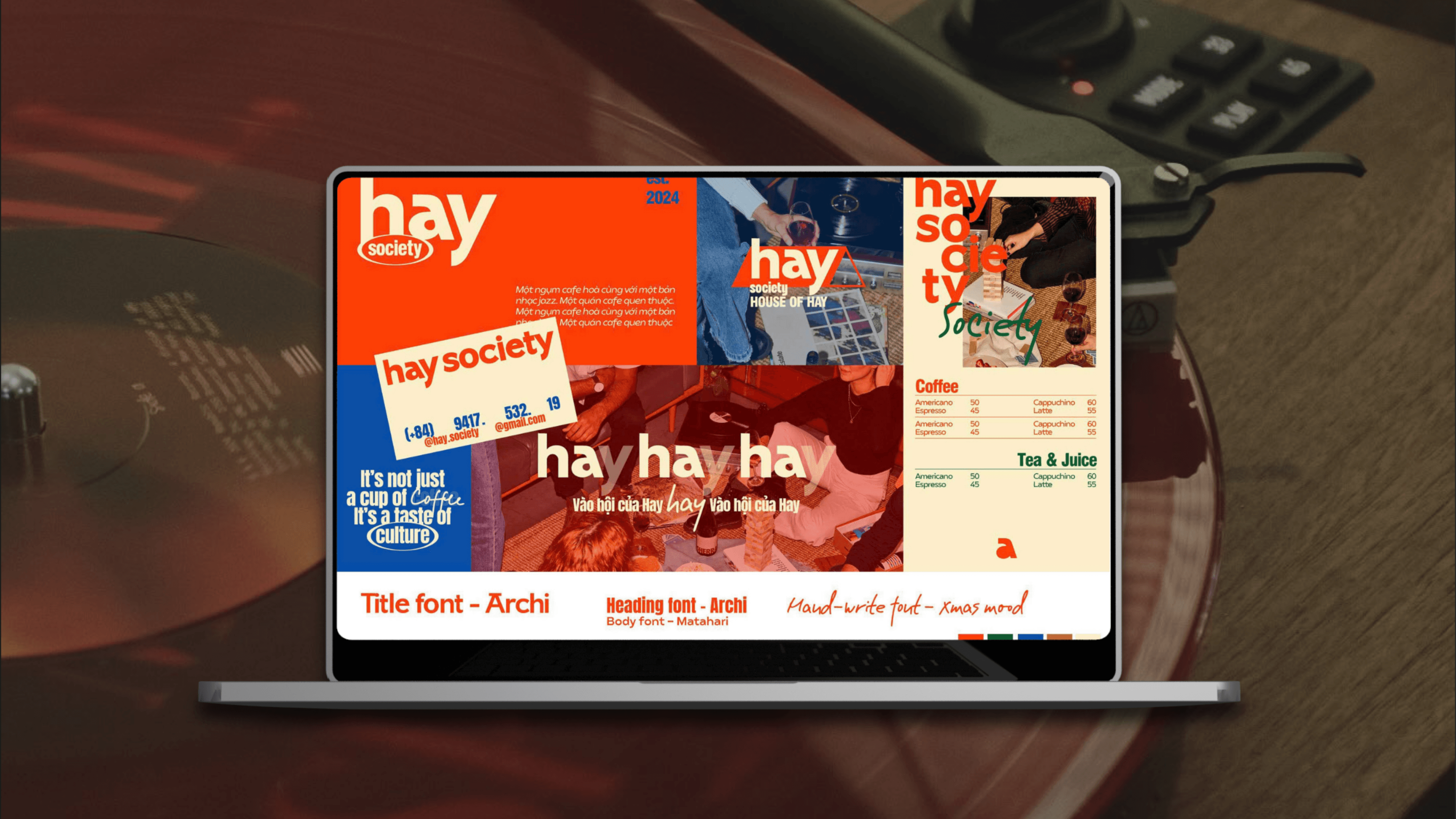 Hay Society project visual