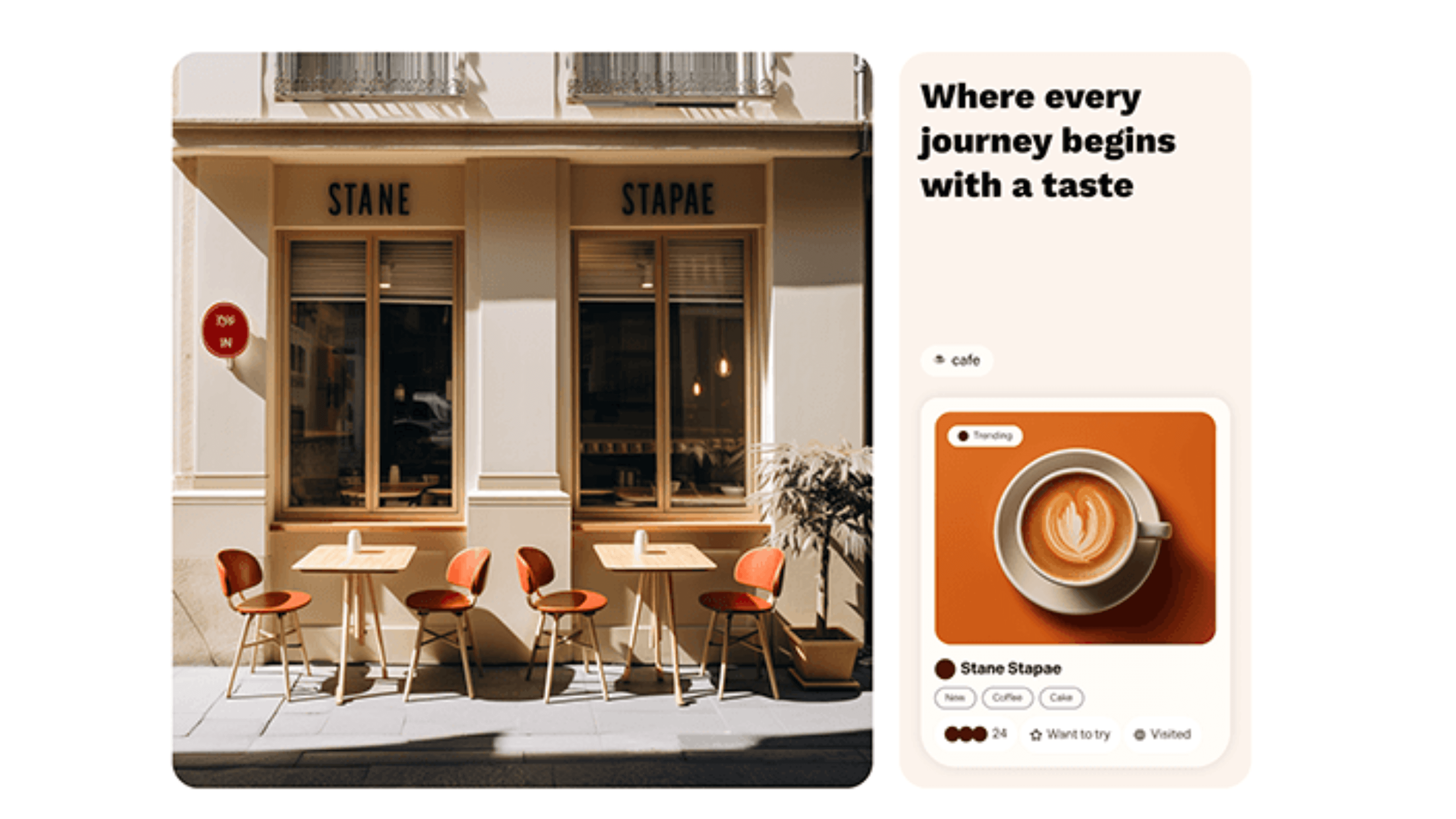 Bite mobile brand identity frame