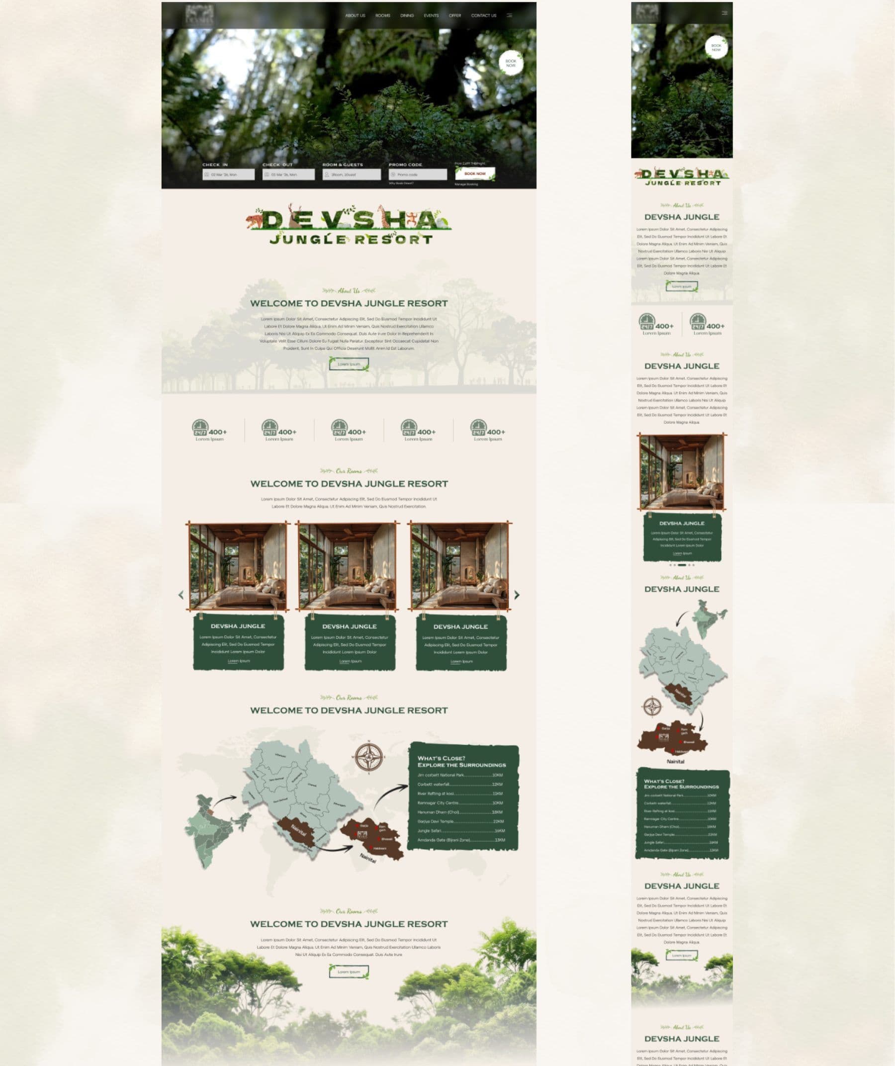 Devsha Jungle Resort project frame 6
