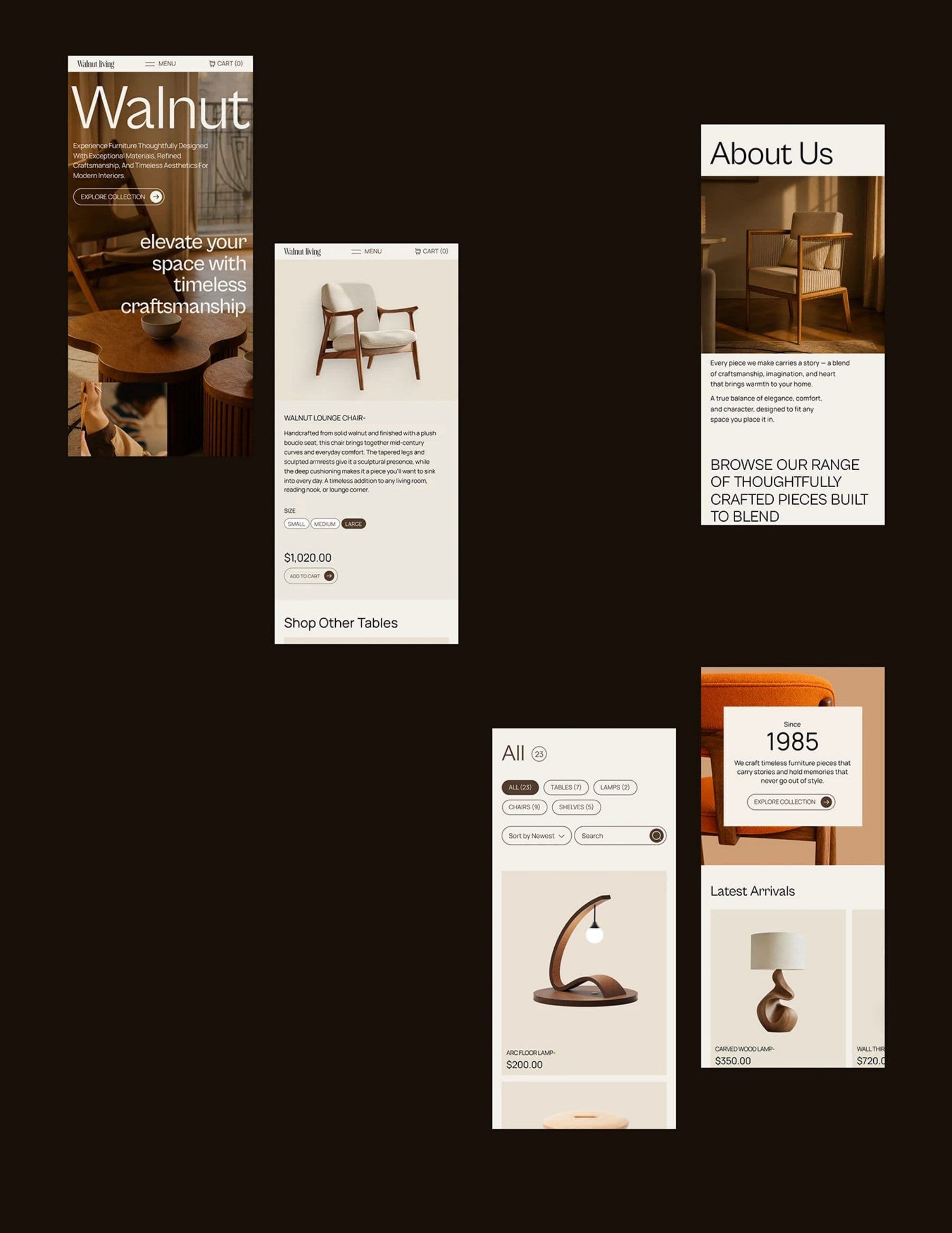 Walnut Living project frame 5