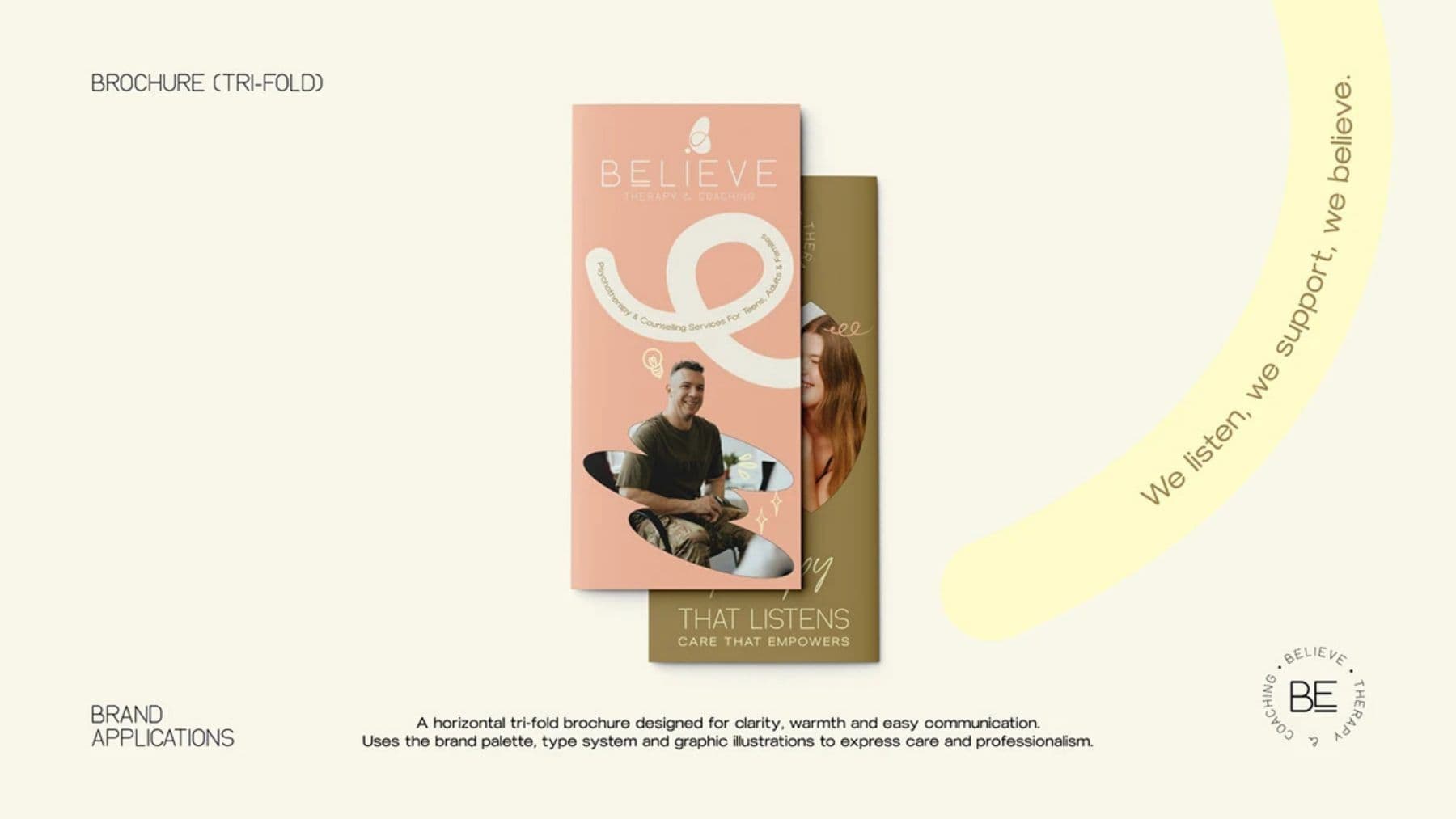 Believe Therapy & Coaching project frame 6