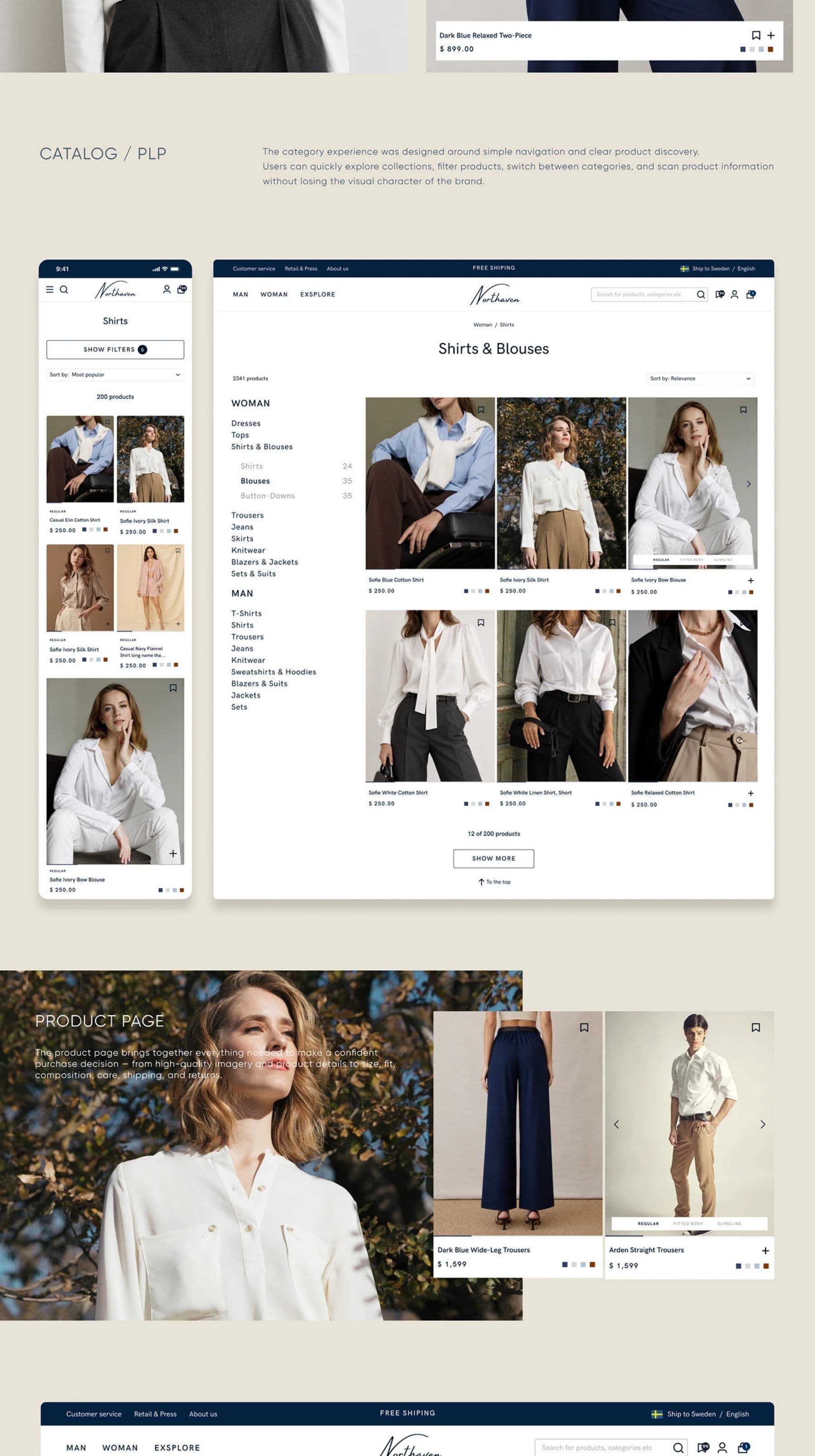 Premium Fashion Store project frame 3