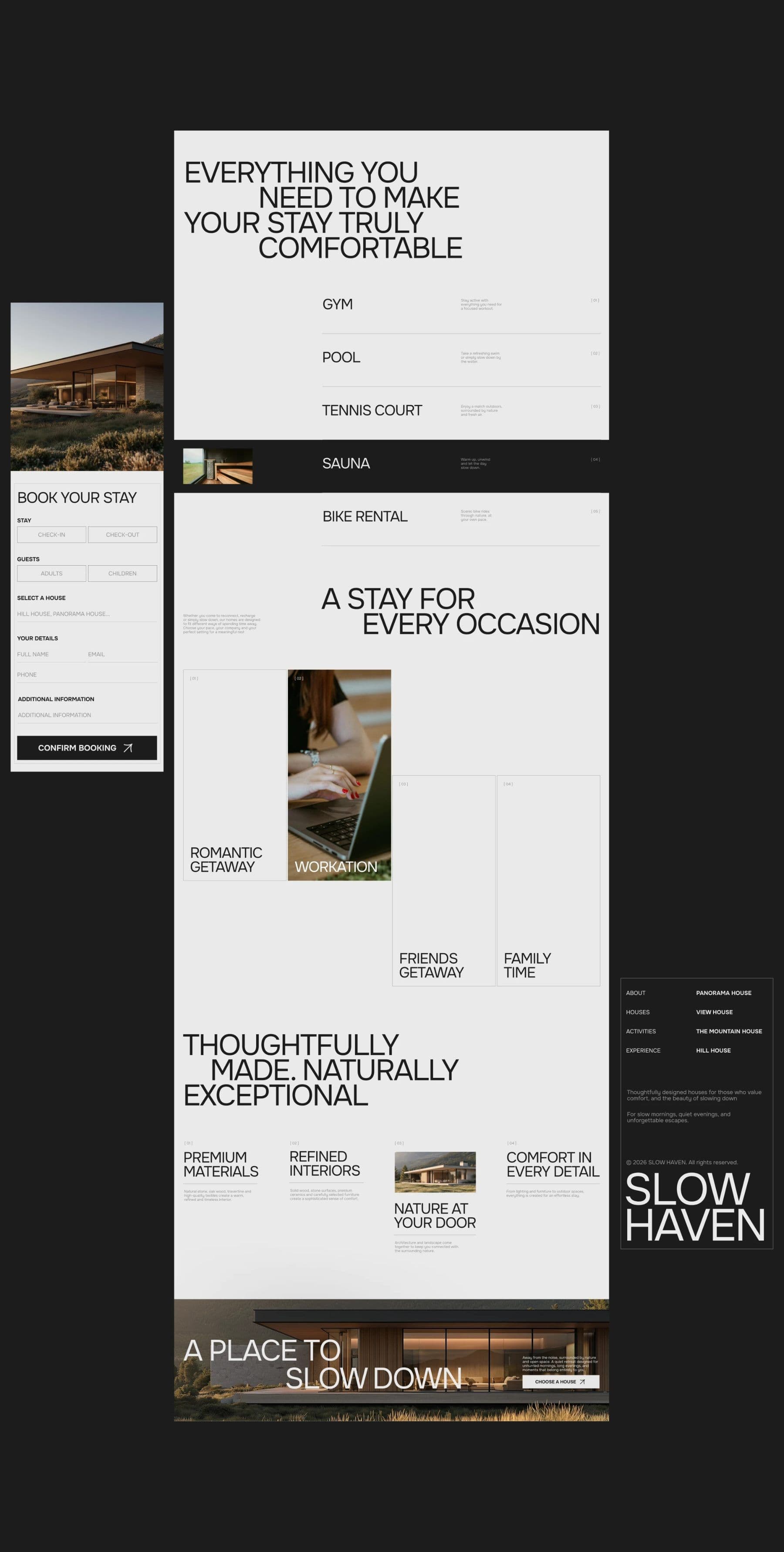 Slow Haven project frame 7