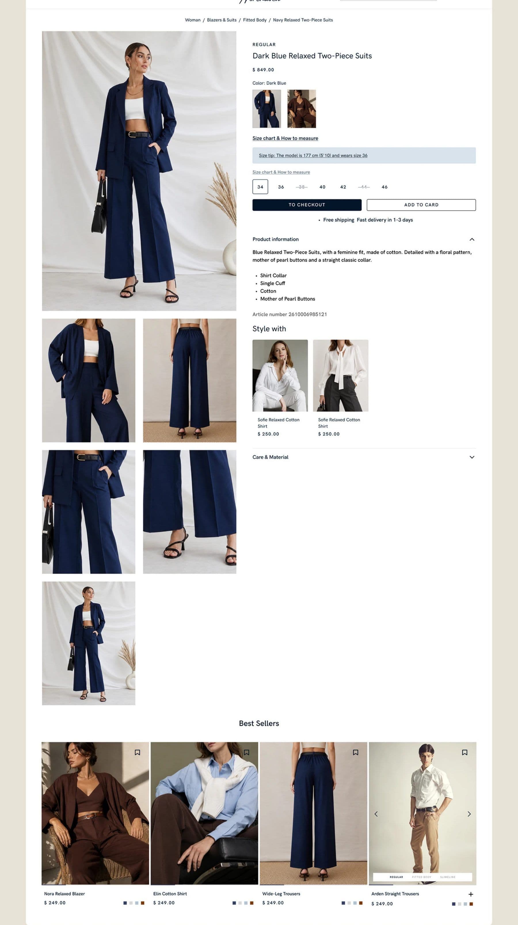 Premium Fashion Store project frame 4