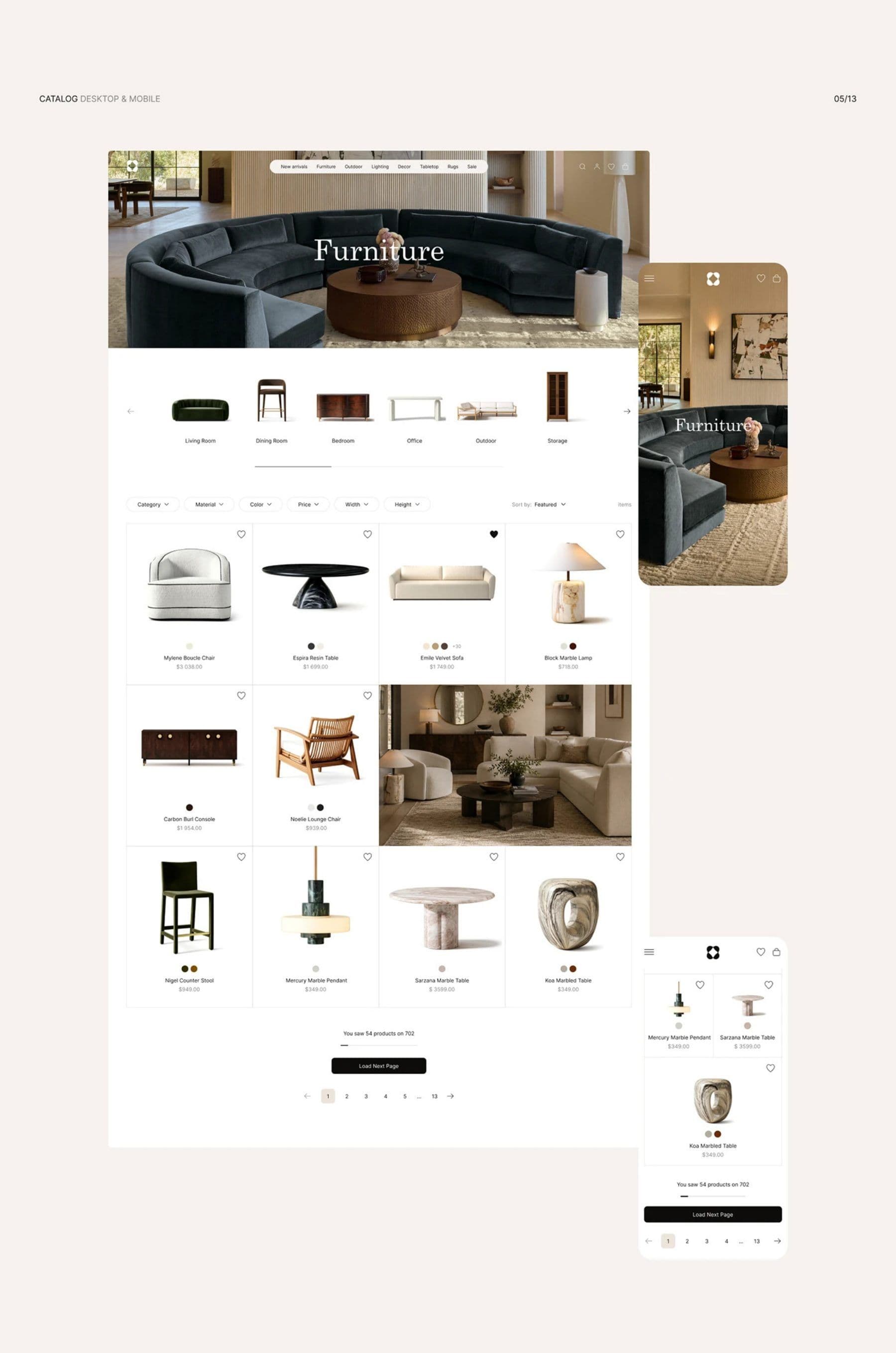 CB2 Redesign project frame 4