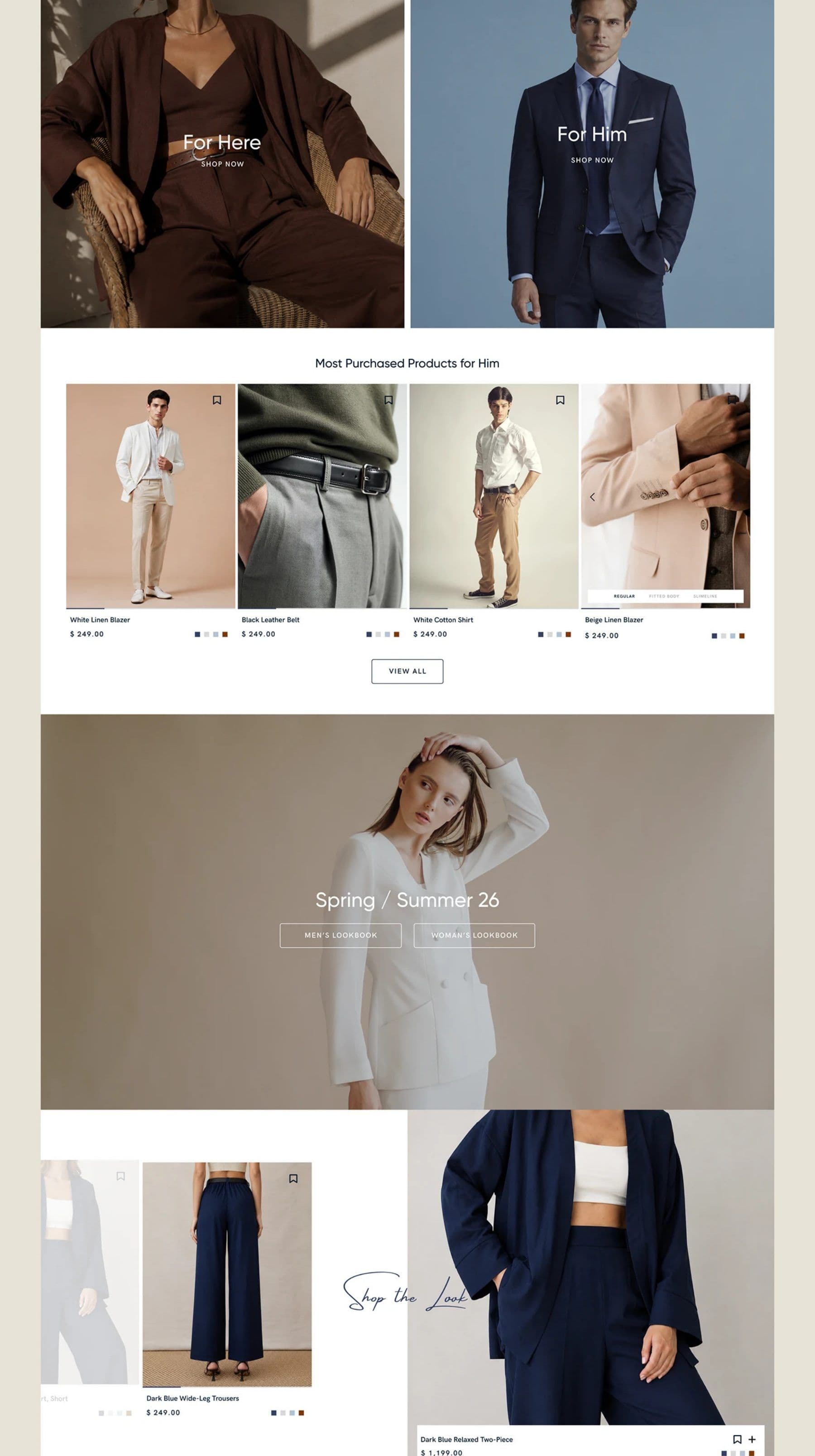 Premium Fashion Store project frame 1