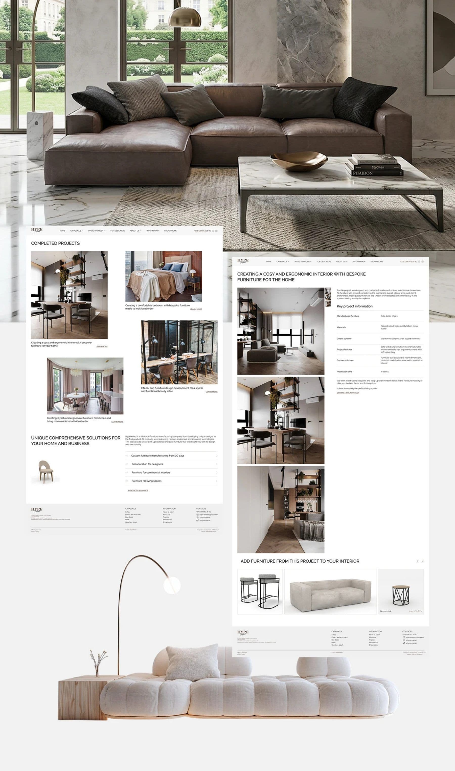 Hype Furniture Studio project frame 8
