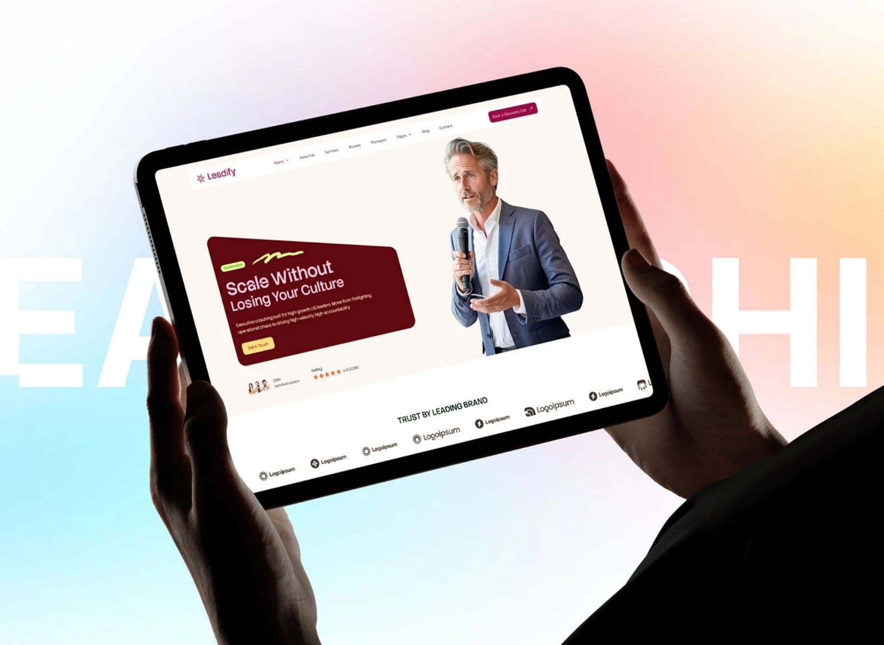 Leadership Coach project preview