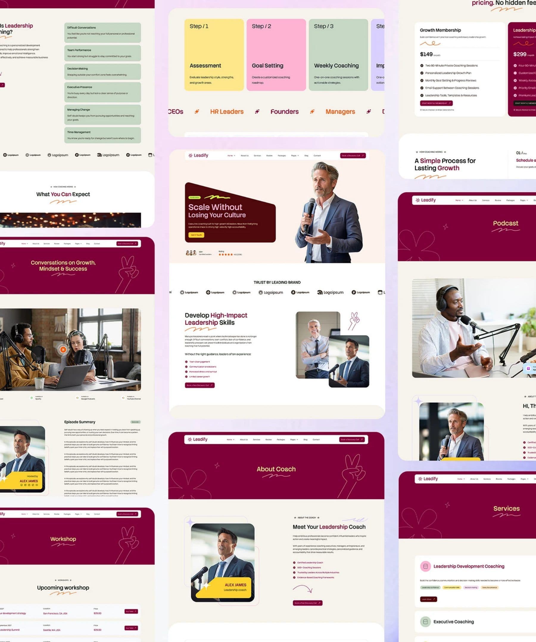 Leadership Coach project frame 8