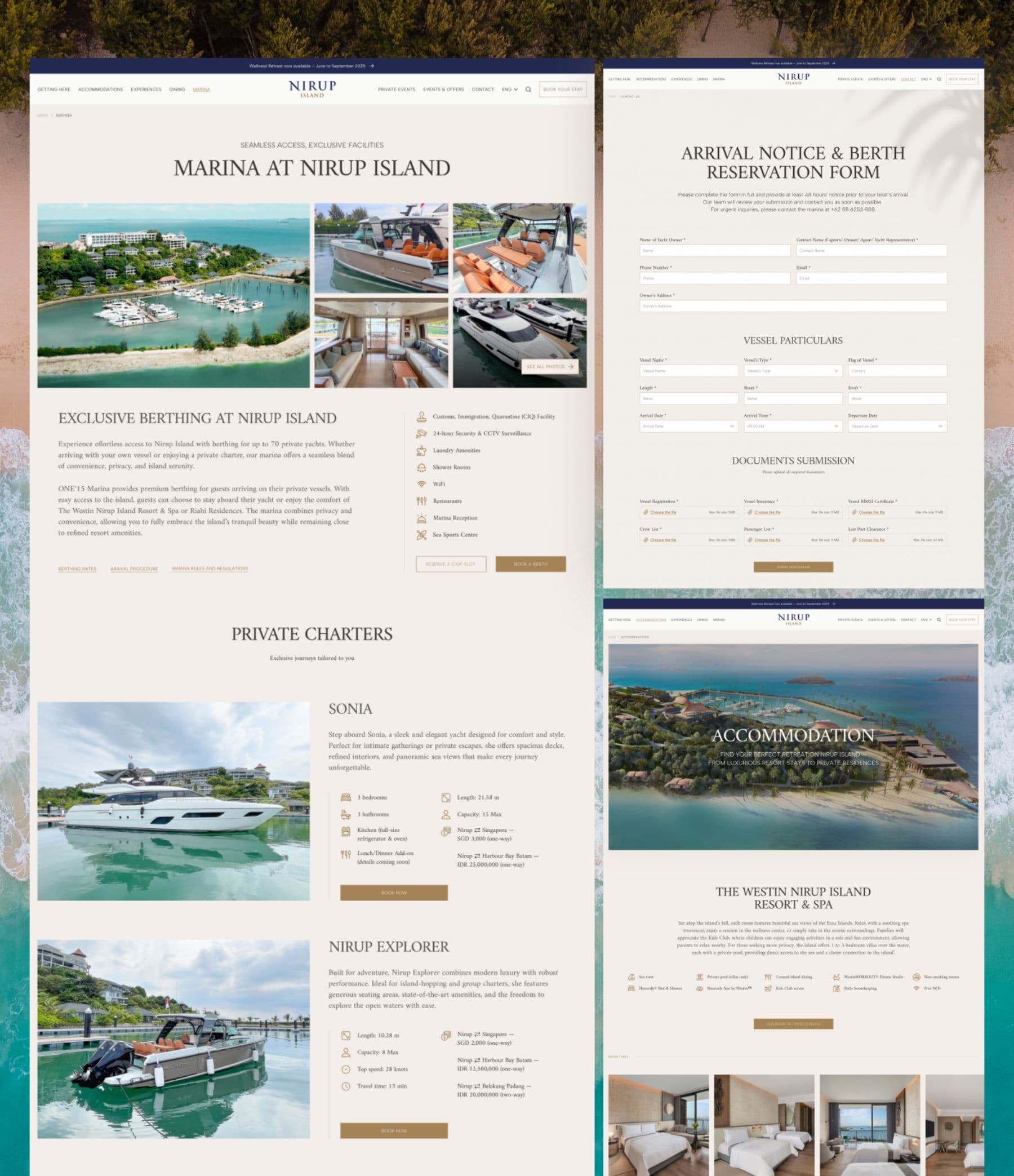 Private Island Resort project frame 2