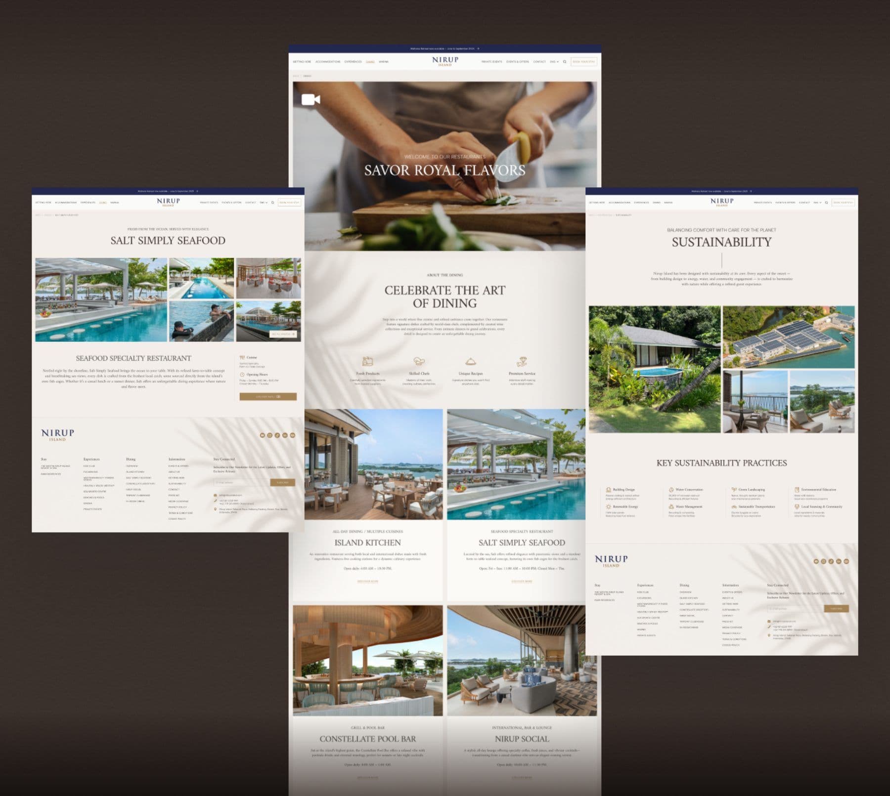 Private Island Resort project frame 1