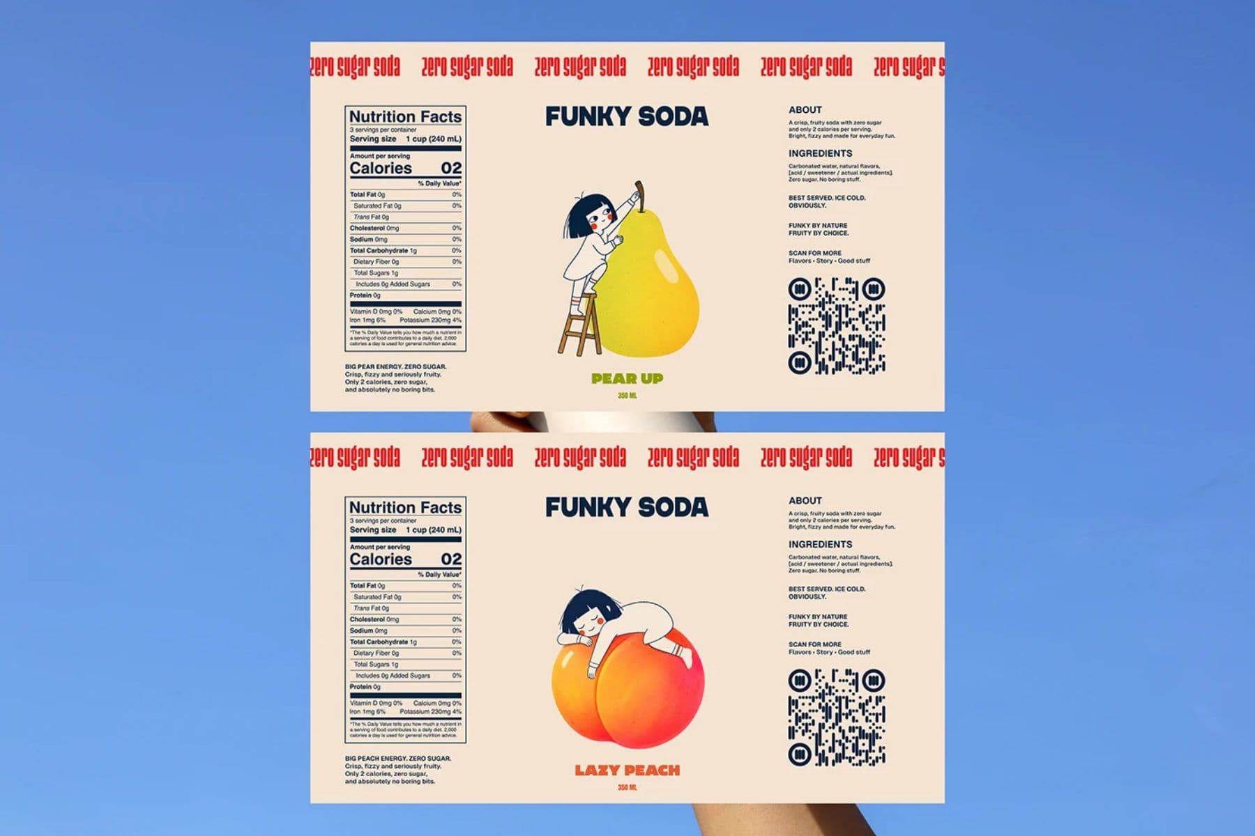 Funky Soda project frame 5