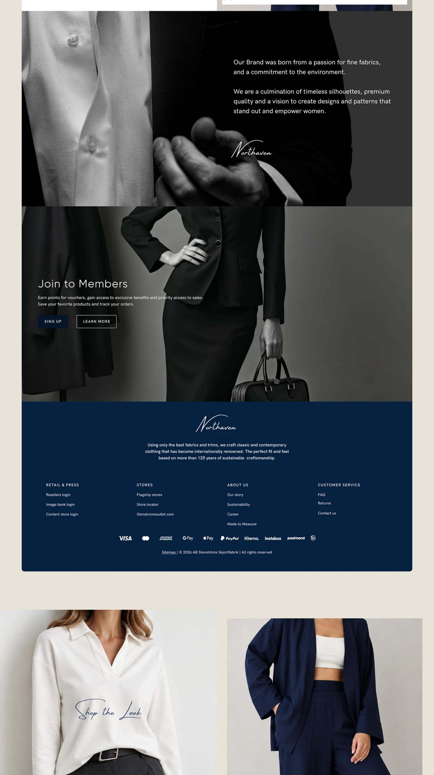 Premium Fashion Store project frame 2