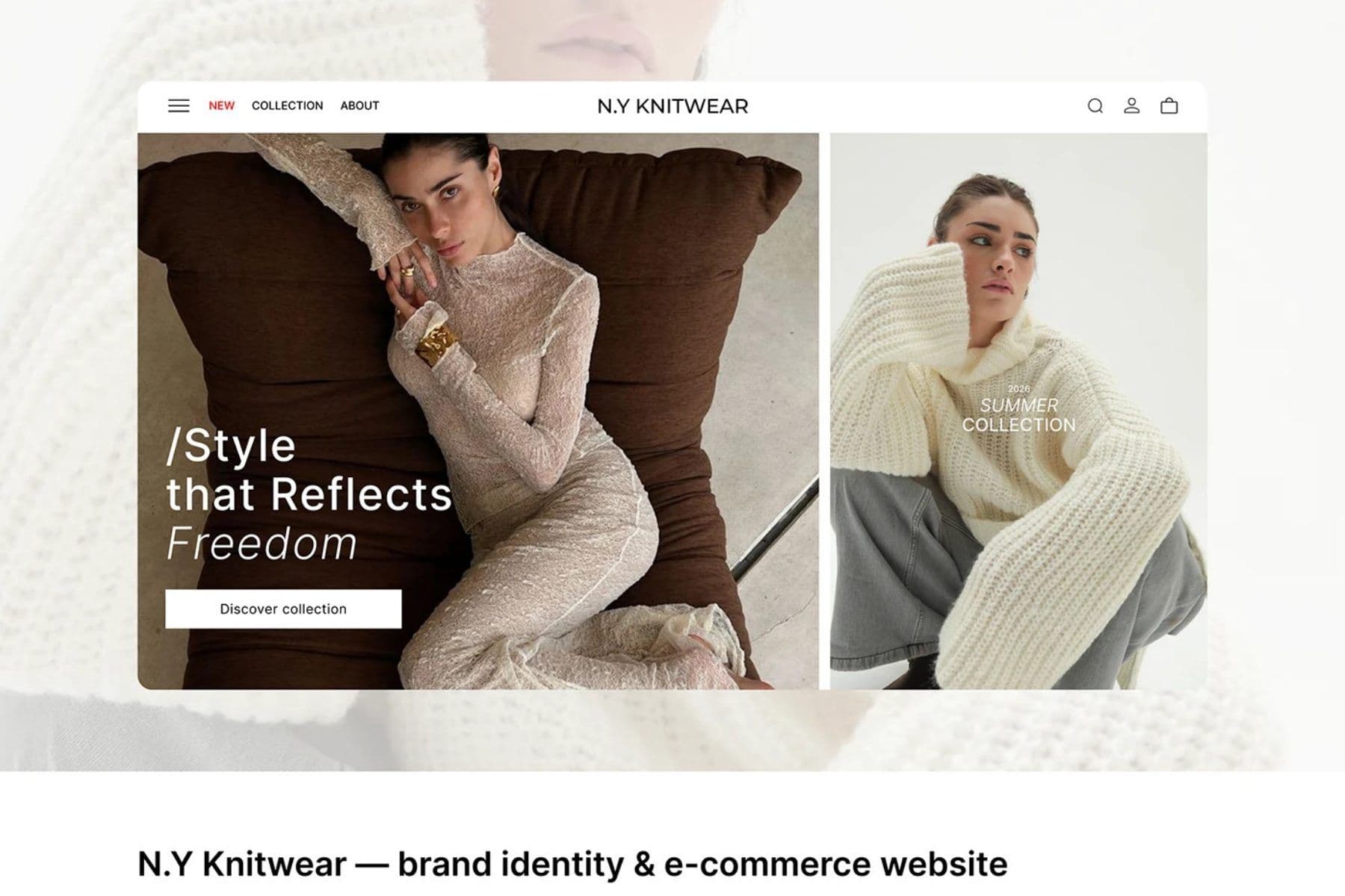 N.Y Knitwear project preview