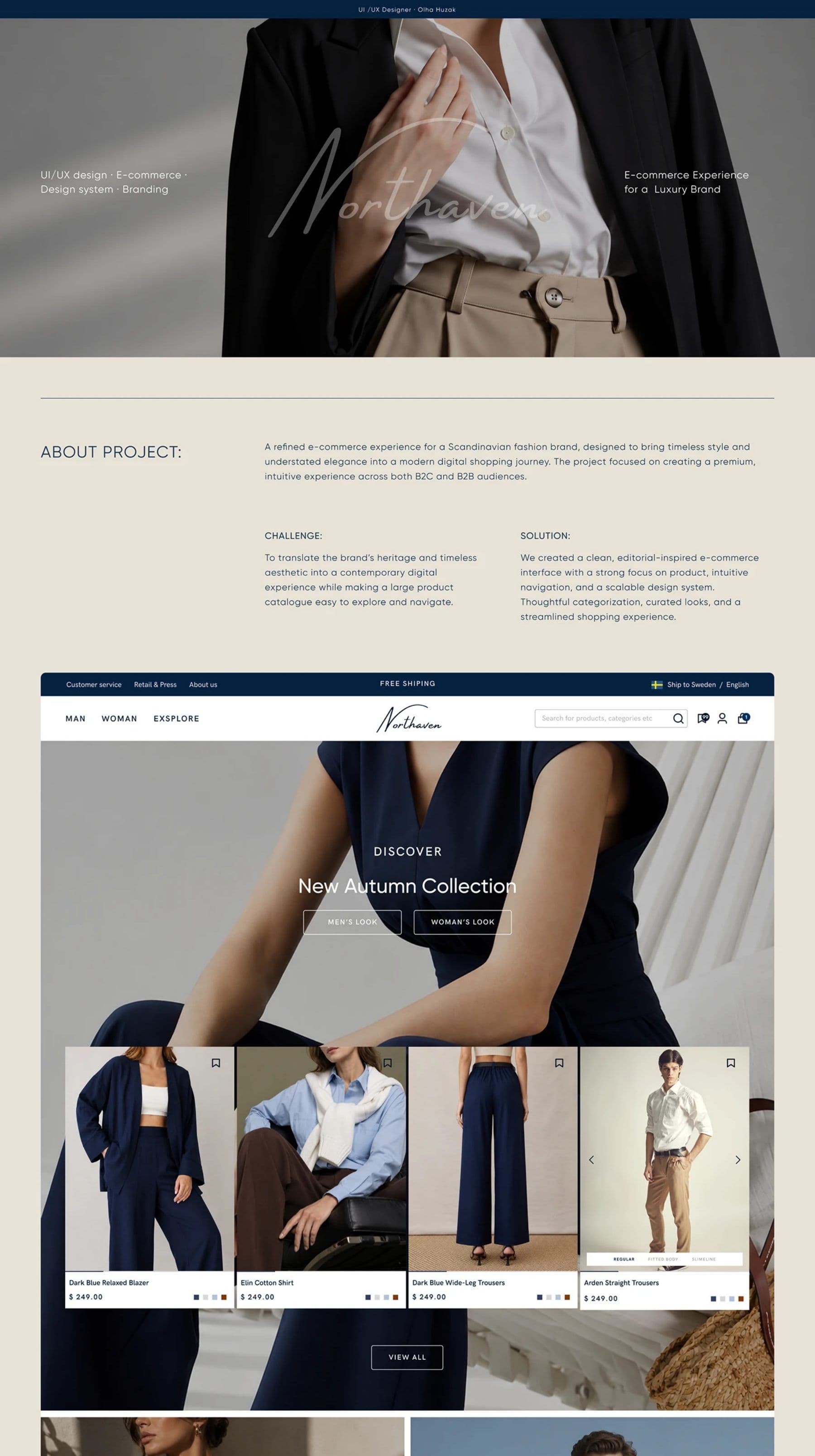 Premium Fashion Store project frame 0