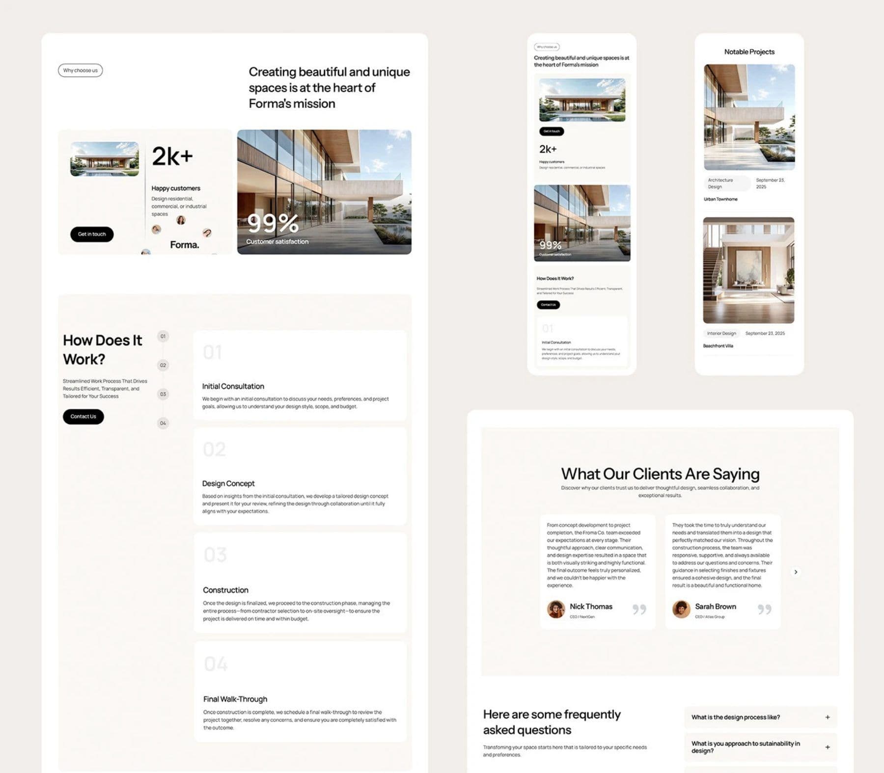Forma Architects project frame 2