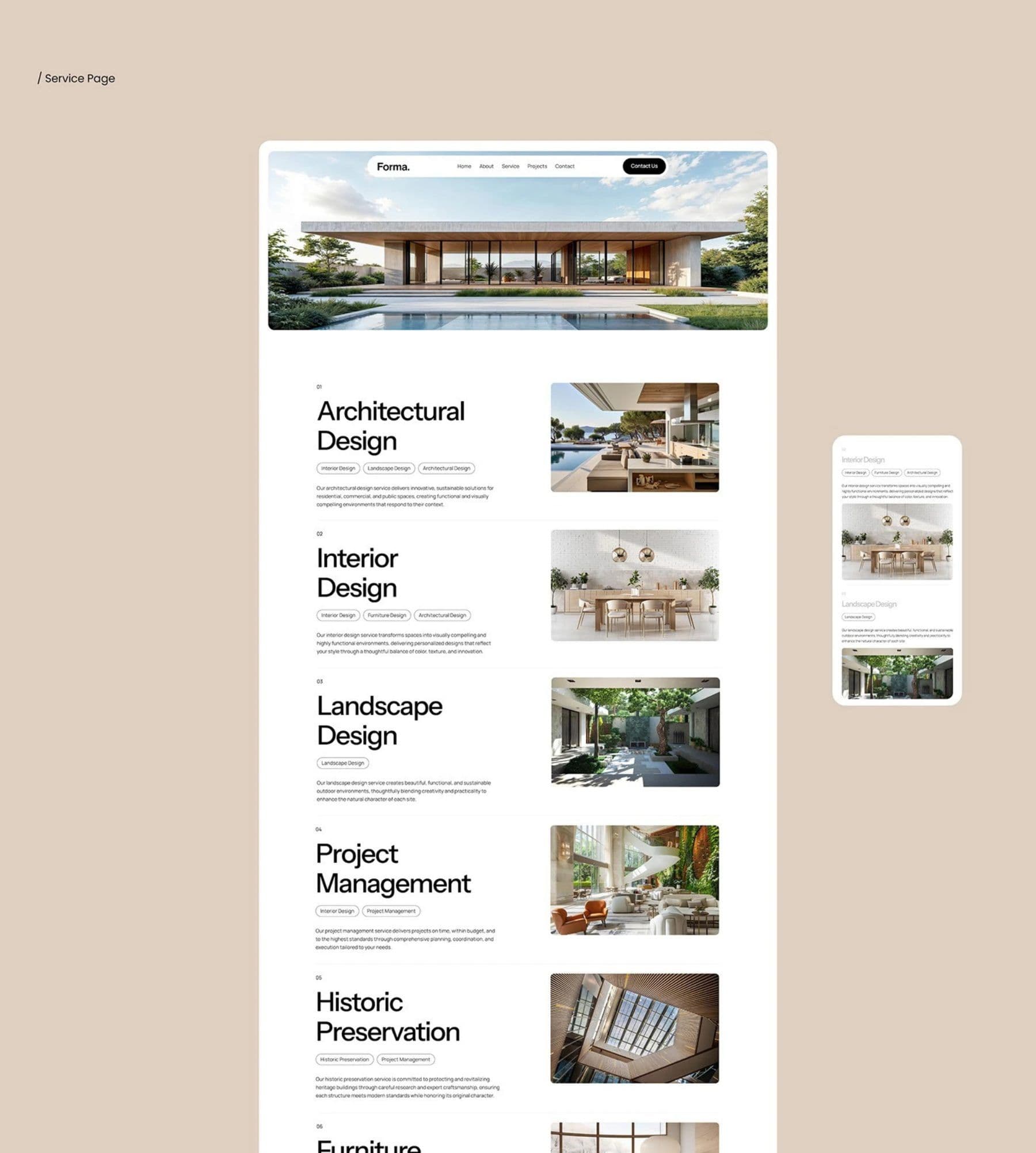 Forma Architects project frame 4